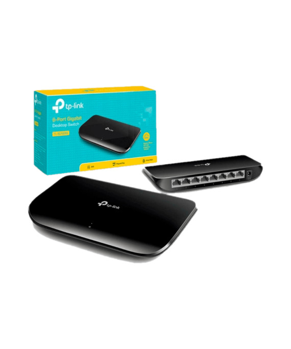 Switch TP-Link TL-SG1008D 8 Portas Gigabit