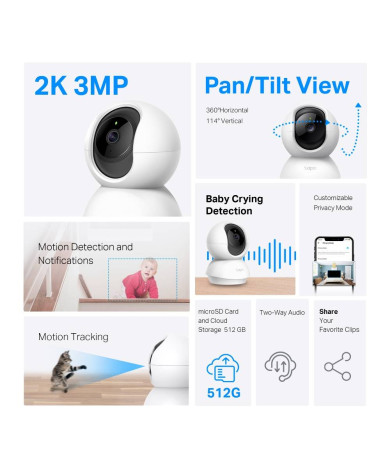 TP-Link Tapo C200 Câmara Wi-Fi