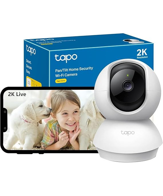 TP-Link Tapo C210 2K Pan/Til Home Security Wi-Fi Camara