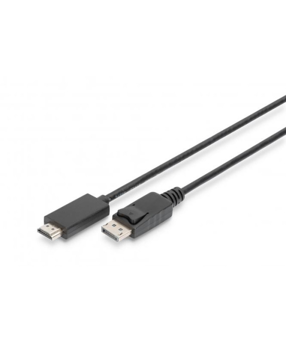 Cabo Conversor DisplayPort P/HDMI Preto