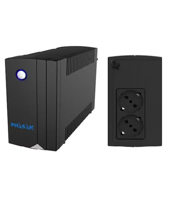 Ups Phasak UPS Ottima Interativo 660 VA - PH 7266  Preto