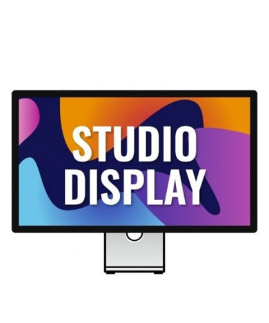 Apple Studio Display 27"/5K/vidro padrão/suporte com altura e inclinação ajustáveis