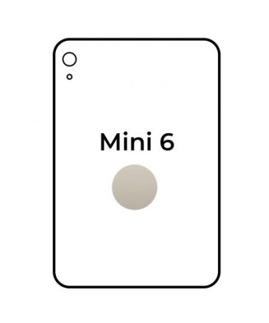 iPad Mini 8.3 2021 WiFi Cell/ A15 Bionic/ 64GB/ 5G/ Star Branco - MK8C3TY/A