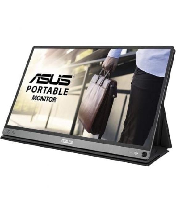 Monitor portátil Asus ZenScreen Go MB16AP 15,6/Full HD/Prata e Preto