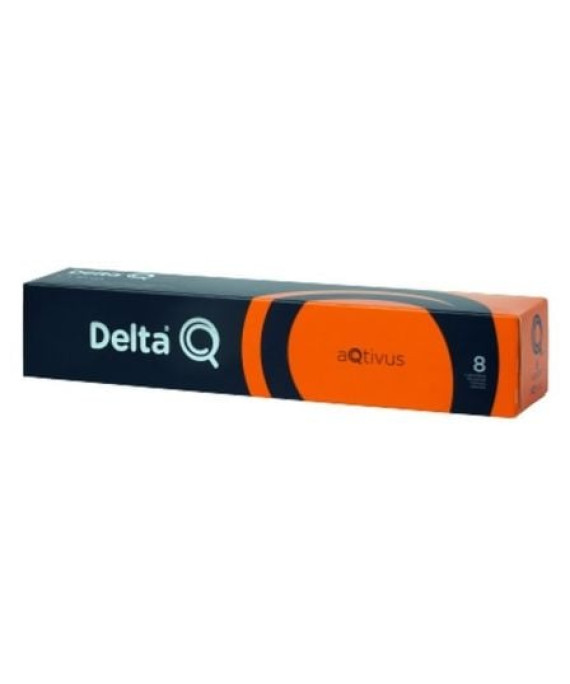 Cápsula Delta aQtivus para máquinas de café Delta / Caixa de 10