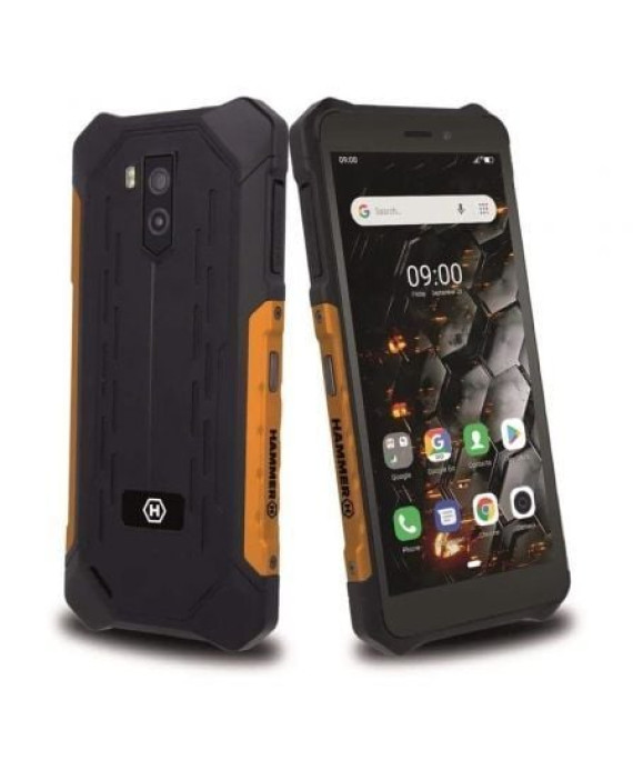 Smartphone robusto Hammer Iron 3 LTE 3 GB/ 32 GB/ 5,5/preto e laranja
