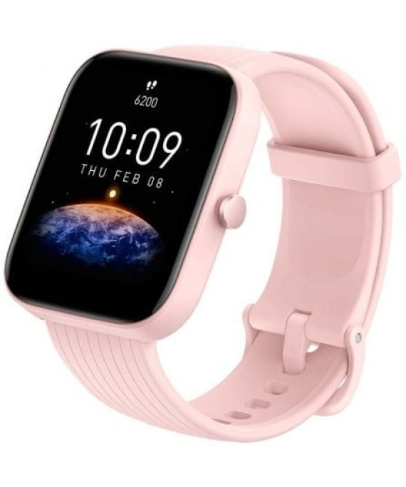 Huami Amazfit Bip 3 Smartwatch/ Notificações/ Frequência cardíaca/ Rosa