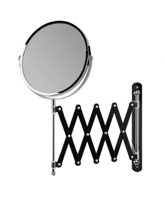 Espelho de parede cosmético Orbegozo ESP 6000/ Telescópico/ Dupla Face/ Ø17cm