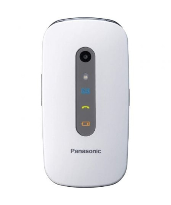 Telefone móvel Panasonic KX-TU456EXWE para idosos/branco
