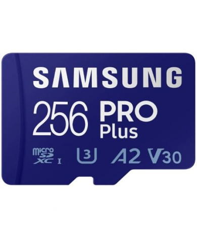 Cartão de memória Samsung PRO Plus 2021 256 GB microSD XC/ Classe 10/ 160 MB